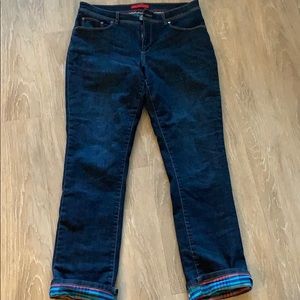 LL Bean Flannel Lined Jeans